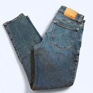 Madewell Mens Blue Slim Jeans 31/30 Stretch Cotton